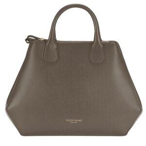 Teddy Blake Women's Biege Vera Palmellato Satchel Top Handle Bag